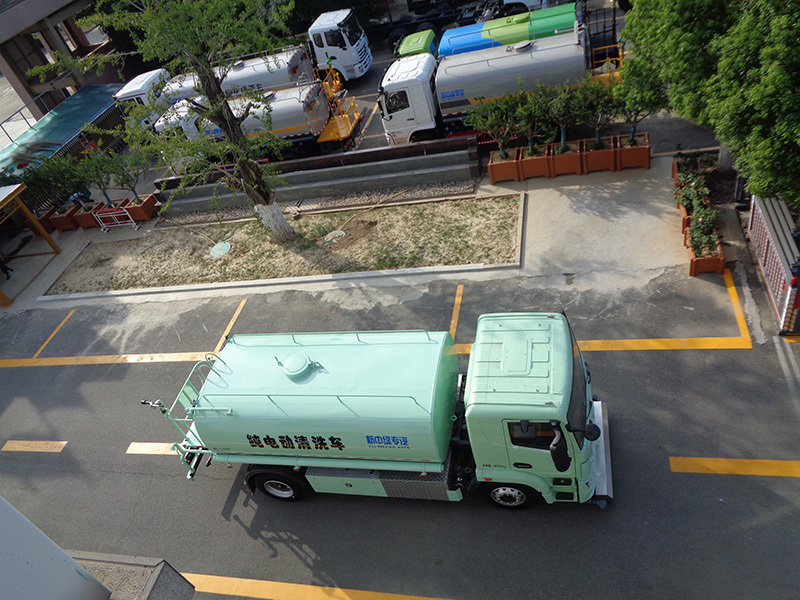 XZL5181GQXBEV型純電動清洗車