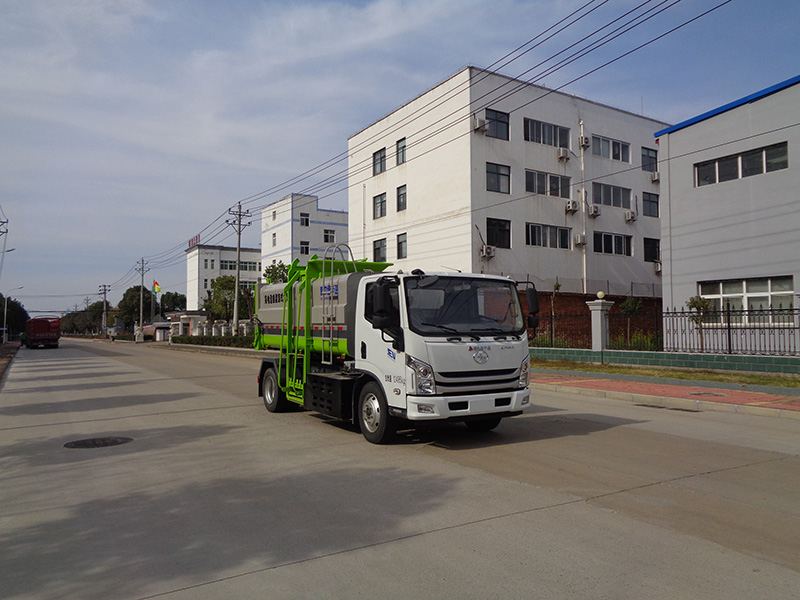XZL5125ZZZBEV型純電動自裝卸式垃圾車